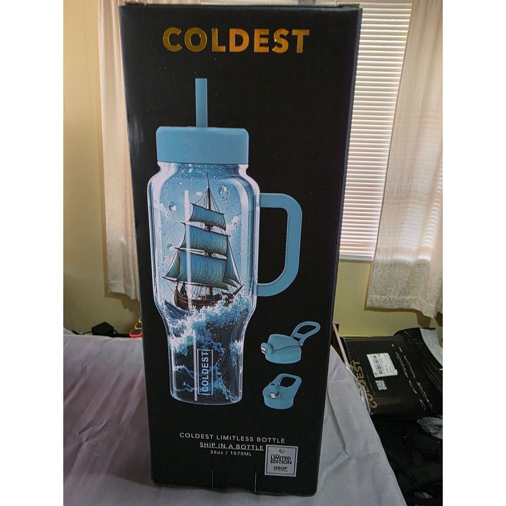 Coldest Limited Edition 36oz Ship in a Bottle